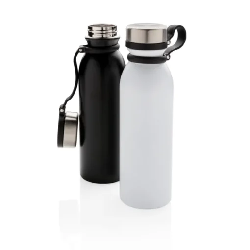 Gift Campaign Borraccia termica con logo con manico in silicone da 600ml Carry Loop> Gadget Palestra|Borracce Termiche