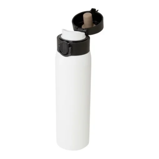 Gift Campaign Borraccia termica in acciaio inox riciclato con tappo a pulsante 450ml> Thermos Personalizzati