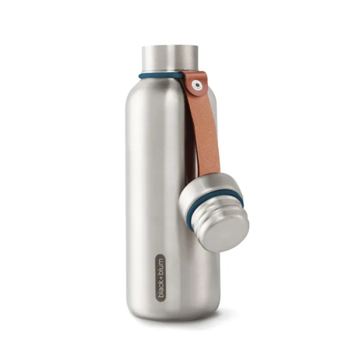 Gift Campaign Borraccia termica in acciaio inox con manico Black+Blum da 500ml> Borracce Termiche