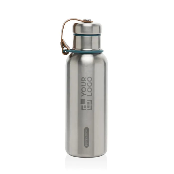 Gift Campaign Borraccia termica in acciaio inox con manico Black+Blum da 500ml> Borracce Termiche
