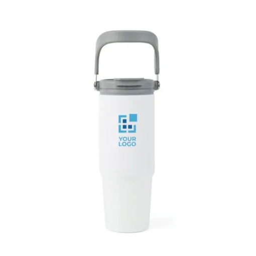Gift Campaign Borraccia termica in acciaio inossidabile riciclato con manico 880 ml> Borracce Termiche|Borracce Di Metallo