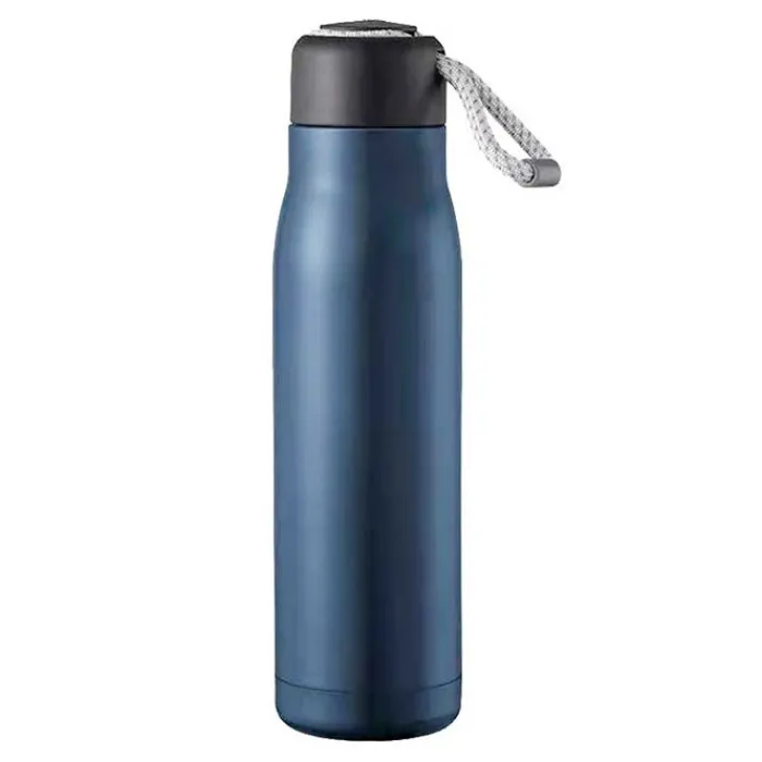 Gift Campaign Borraccia termica promozionale con tappo in silicone da 550ml Step Up> Gadget Palestra|Borracce Termiche