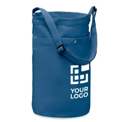 Gift Campaign Borsa a tracolla in tela con tasca interna 270 g/m2 Pocket Colors></noscript> Shopper In Cotone Personalizzate