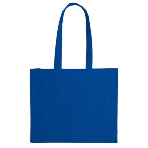 Gift Campaign Borsa colorata di cotone 140 g/m2 OEKO-TEX con soffietto> Shopper In Cotone Personalizzate