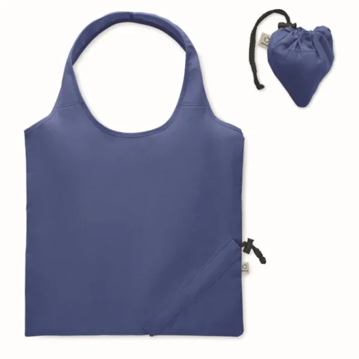 Gift Campaign Borsa compatta e pieghevole per la spesa in cotone riciclato 140 g/m²> Borse Per La Spesa|Shopper In Cotone Personalizzate