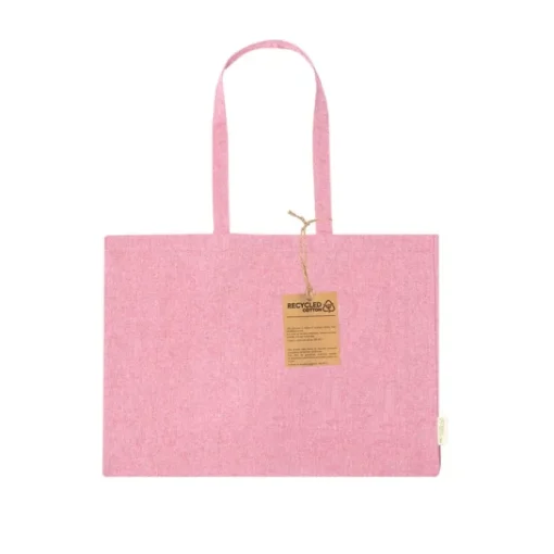 Gift Campaign Borsa con soffietto in cotone riciclato con manici lunghi 220g/m2> Borse Per La Spesa|Shopper In Cotone Personalizzate