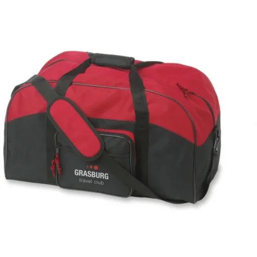 Gift Campaign Borsa da palestra pubblicitaria poliestere 600D con tracolla Antwerp> Gadget Palestra|Borse Da Palestra