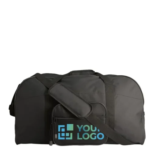 Gift Campaign Borsa da palestra pubblicitaria poliestere 600D con tracolla Antwerp> Gadget Palestra|Borse Da Palestra