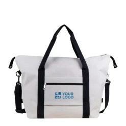 Gift Campaign Borsa da viaggio in ecopelle con fascia per trolley></noscript> Borse Da Viaggio