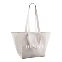 Gift Campaign Borsa dai doppi manici realizzata in canvas da 220 g/m2></noscript> Shopper In Cotone Personalizzate