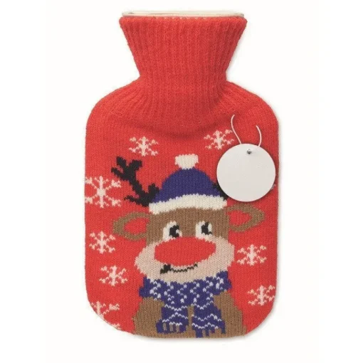 Gift Campaign Borsa dell'acqua calda con fodera natalizia e capacità di 250ml> Gadget Natalizi