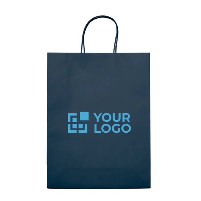 Gift Campaign Borsa di carta kraft di colori grande per regalo 120 g/m2> Buste Di Carta