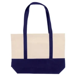 Gift Campaign Borsa di cotone OEKO-TEX con base e manici colorati da 280 g/m2> Shopper In Cotone Personalizzate