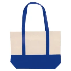 Gift Campaign Borsa di cotone OEKO-TEX con base e manici colorati da 280 g/m2></noscript> Shopper In Cotone Personalizzate