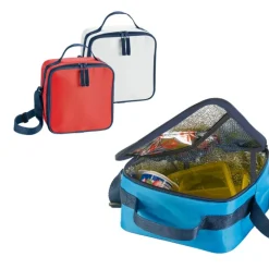 Gift Campaign Borsa frigo aziendale con zip manico e tracolla regolabile Lunchtime></noscript> Borse Termiche