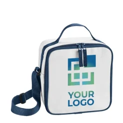 Gift Campaign Borsa frigo aziendale con zip manico e tracolla regolabile Lunchtime></noscript> Borse Termiche