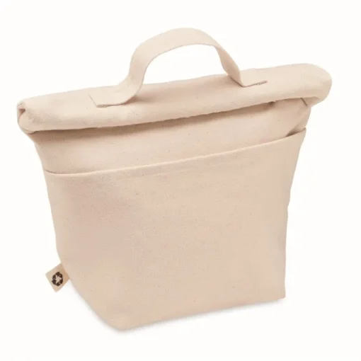 Gift Campaign Borsa frigo personalizzata cotone riciclato chiusura a gancio RollTop> Borse Termiche