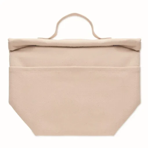 Gift Campaign Borsa frigo personalizzata cotone riciclato chiusura a gancio RollTop> Borse Termiche