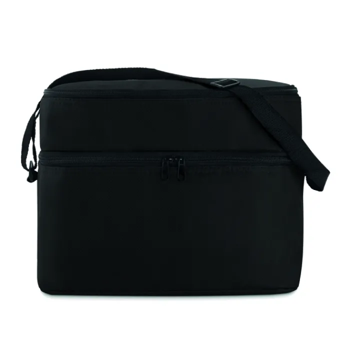 Gift Campaign Borsa frigo personalizzata doppio scomparto zip e tracolla Freeze> Borse Termiche