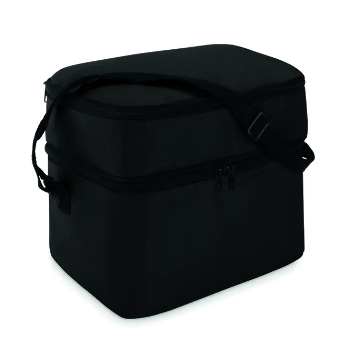 Gift Campaign Borsa frigo personalizzata doppio scomparto zip e tracolla Freeze> Borse Termiche