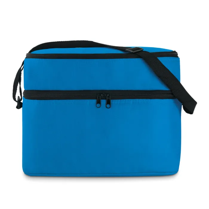 Gift Campaign Borsa frigo personalizzata doppio scomparto zip e tracolla Freeze> Borse Termiche