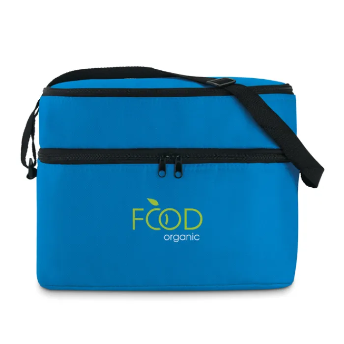 Gift Campaign Borsa frigo personalizzata doppio scomparto zip e tracolla Freeze> Borse Termiche