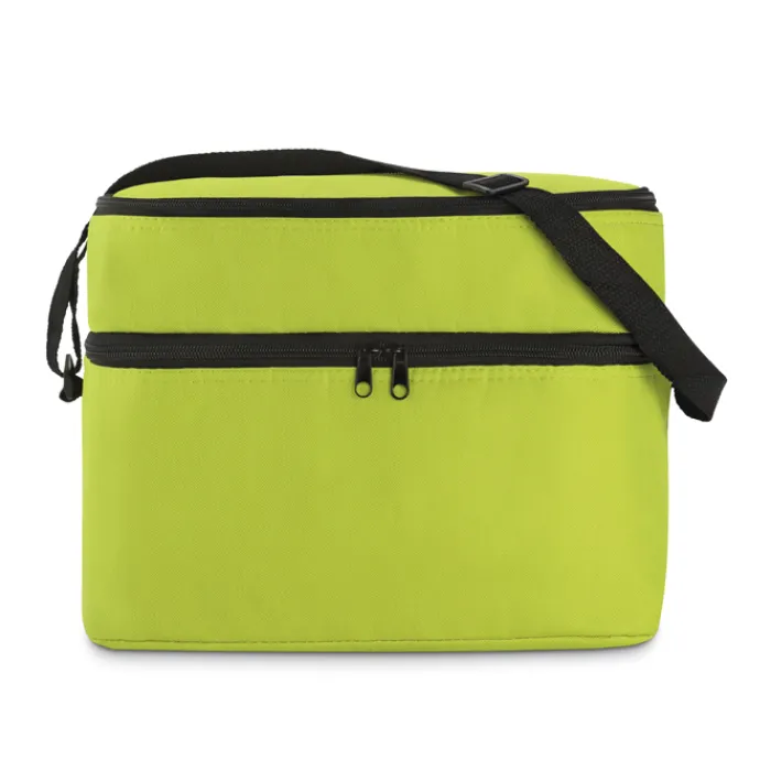 Gift Campaign Borsa frigo personalizzata doppio scomparto zip e tracolla Freeze> Borse Termiche