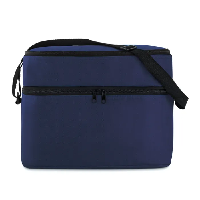 Gift Campaign Borsa frigo personalizzata doppio scomparto zip e tracolla Freeze> Borse Termiche