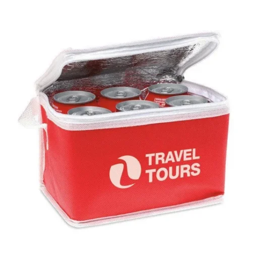 Gift Campaign Borsa frigo promozionale ampia stampa tracolla 6 lattine Basic Style> Borse Termiche