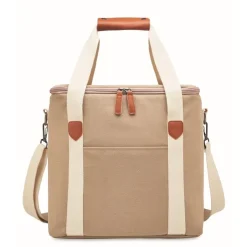 Gift Campaign Borsa frigo pubblicitaria grande tracolla in cotone Canvas Large> Borse Termiche