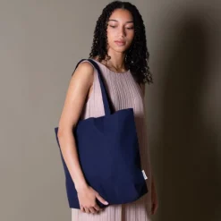 Gift Campaign Borsa in 100% cotone con tasca interna 140 g/m2></noscript> Shopper In Cotone Personalizzate