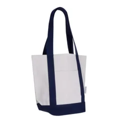 Gift Campaign Borsa in cotone riciclato con tasca esterna laterale></noscript> Shopper In Cotone Personalizzate