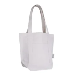 Gift Campaign Borsa in cotone riciclato con tasca esterna laterale></noscript> Shopper In Cotone Personalizzate
