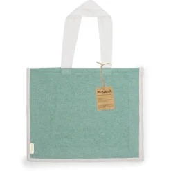 Gift Campaign Borsa in cotone riciclato e iuta con manici lunghi 140g/m2.></noscript> Borse Per La Spesa