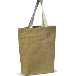 Gift Campaign Borsa in juta con manici spessi in canvas 340 g/m2 e peso massimo 8kg> Borse In Juta
