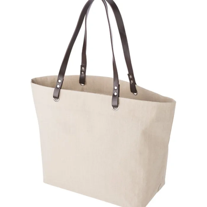 Gift Campaign Borsa in lino per la spiaggia o per la spesa da 260 gr/m2> Borse Di Tela Personalizzate