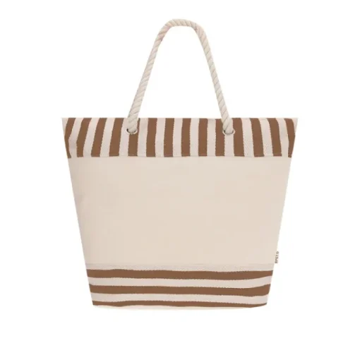Gift Campaign Borsa in RPET con interno in alluminio e motivo a righe> Borse Termiche