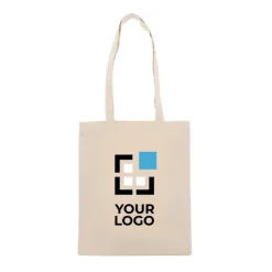 Gift Campaign Borsa in tela di cotone 280 g/m2 con certificazione OEKO-TEX></noscript> Shopper In Cotone Personalizzate