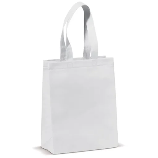 Gift Campaign Borsa in tnt laminato opaco con manici coordinati da 105 g/m2> Shopper Tnt