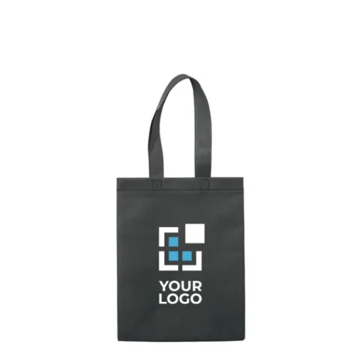 Gift Campaign Borsa in tnt laminato opaco con manici coordinati da 105 g/m2> Shopper Tnt