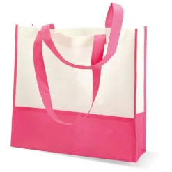 Gift Campaign Borsa in TNT personalizzata con fondo e manici colorati 80 g/m2 Vibe><noscript><img width=