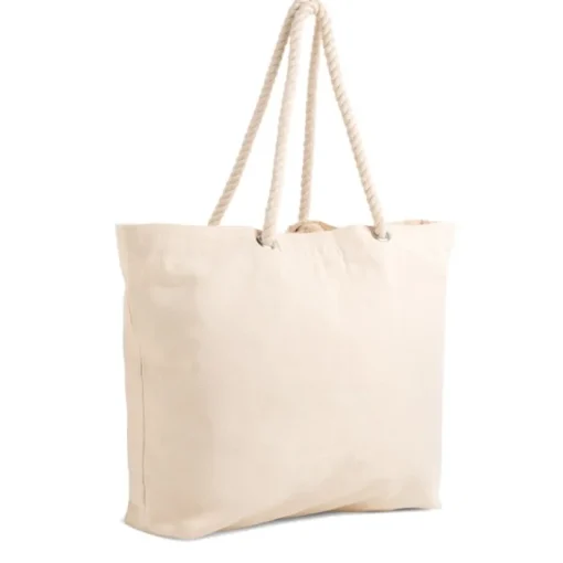 Gift Campaign Borsa mare in tela grande con manici a cordoncino da 220 g/m2> Borse Di Tela Personalizzate