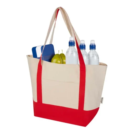 Gift Campaign Borsa multiuso in cotone riciclato con doppi manici 320 g/m2> Shopper In Cotone Personalizzate