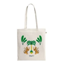 Gift Campaign Borsa multiuso in cotone riciclato con manici lunghi 180 g/m2> Shopper In Cotone Personalizzate