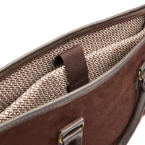 Gift Campaign Borsa pc personalizzata elegante con logo finiture in ottone 15” Sophisticase> Borse Porta Pc
