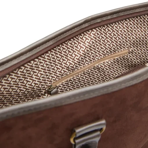 Gift Campaign Borsa pc personalizzata elegante con logo finiture in ottone 15” Sophisticase> Borse Porta Pc