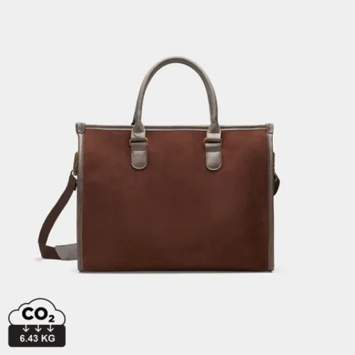 Gift Campaign Borsa pc personalizzata elegante con logo finiture in ottone 15” Sophisticase> Borse Porta Pc