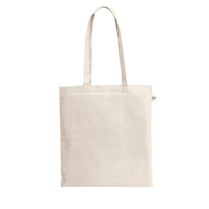 Gift Campaign Borsa per la spesa in cotone riciclato con manici lunghi 140 g/m2> Borse Per La Spesa|Shopper In Cotone Personalizzate