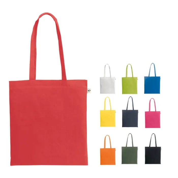 Gift Campaign Borsa per la spesa in cotone riciclato e poliestere 150 g/m2> Borse Per La Spesa|Shopper In Cotone Personalizzate