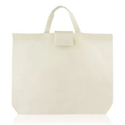 Gift Campaign Borsa pieghevole per la spesa in cotone con manici corti 110 g/m2><noscript><img width=